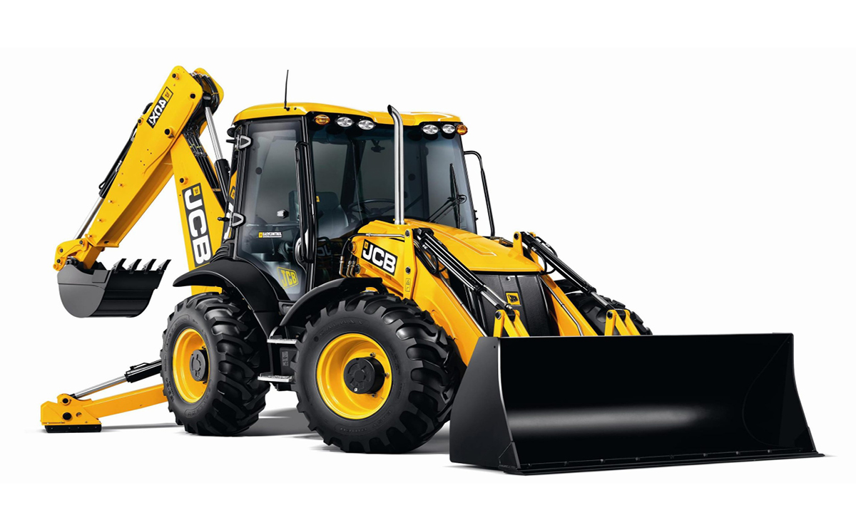 Экскаватор-погрузчик JCB 3СХ с гидромолотом