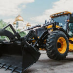 Экскаватор-погрузчик SHANMON 388H с гидромолотом